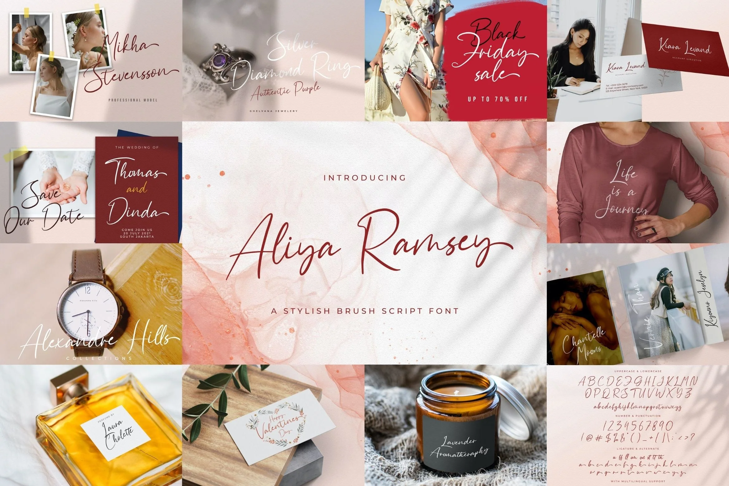 Handwritten Font Bundle Vol 6 - Image 7