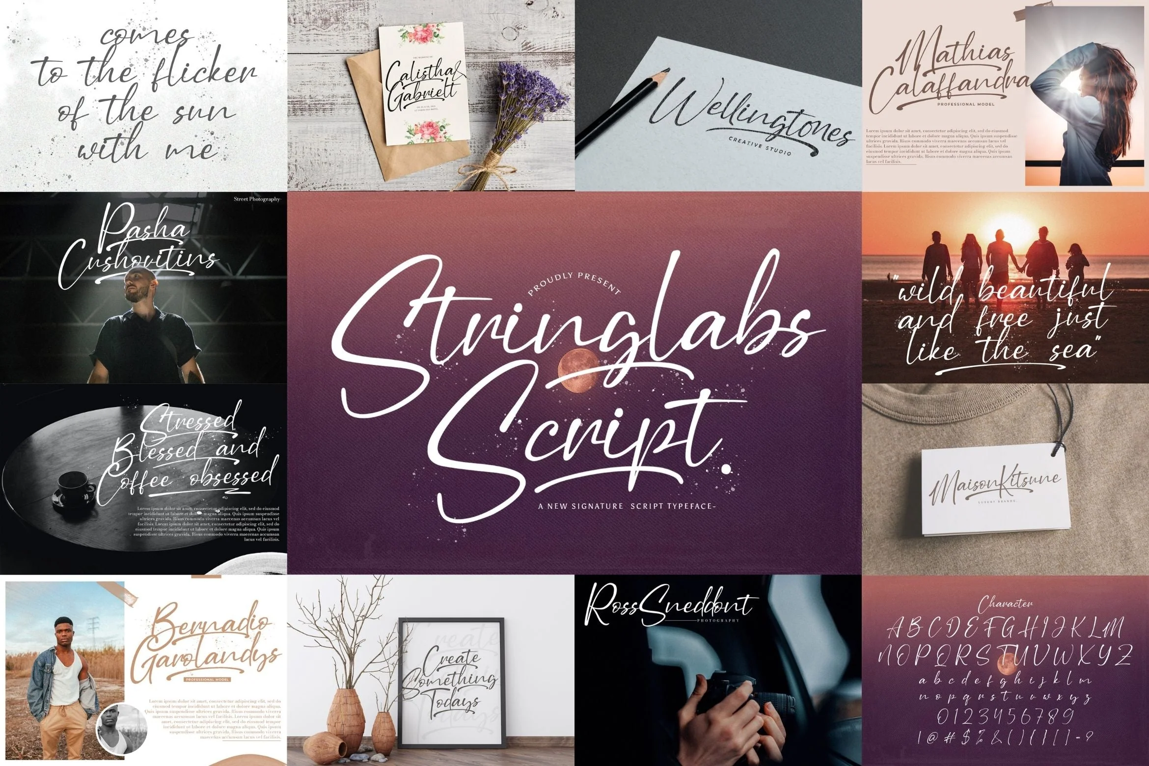 Handwritten Font Bundle Vol 6 - Image 8