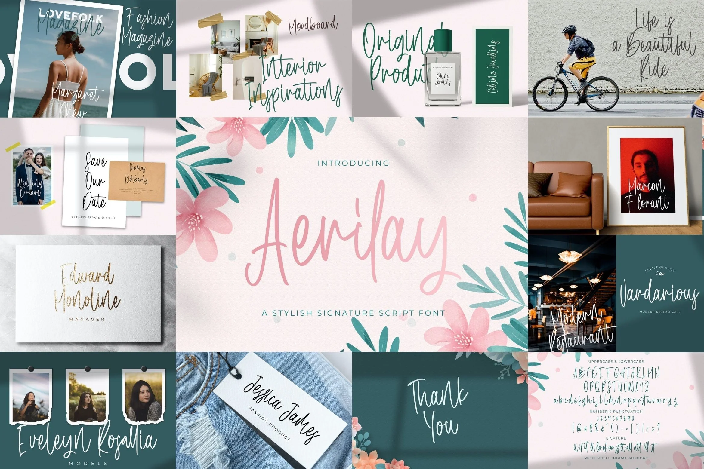 Handwritten Font Bundle Vol 7 - Image 2