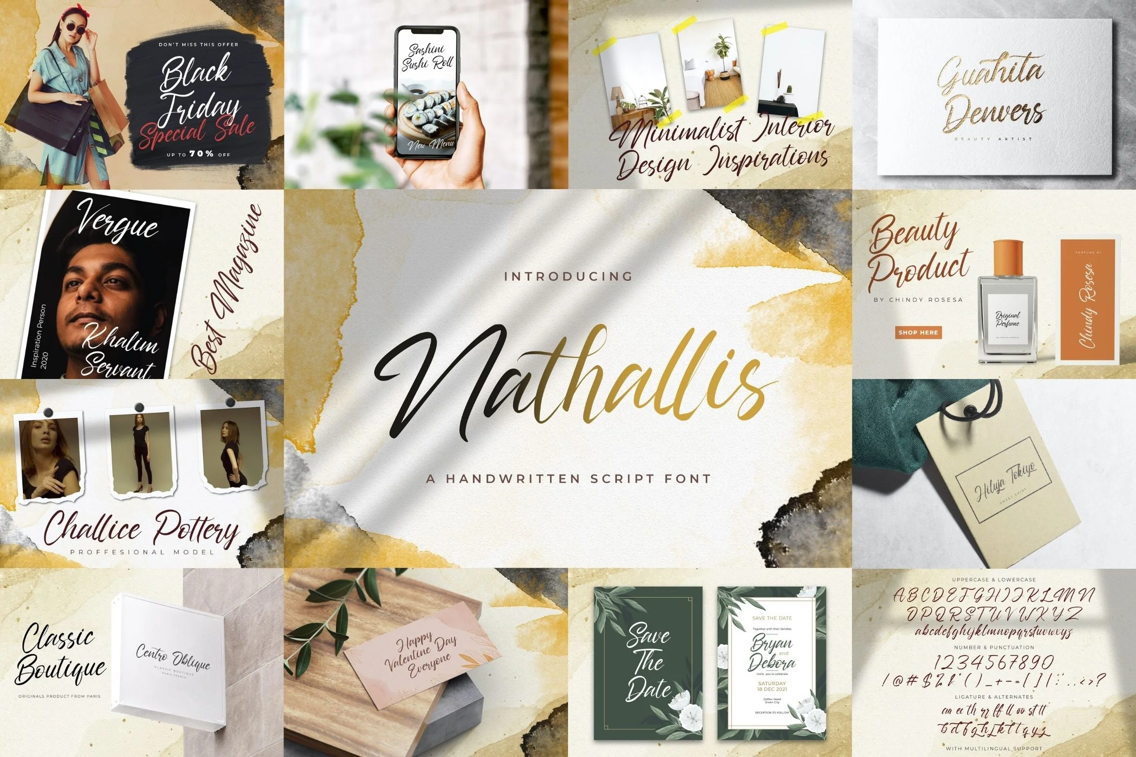Handwritten Font Bundle Vol 7 - Image 9