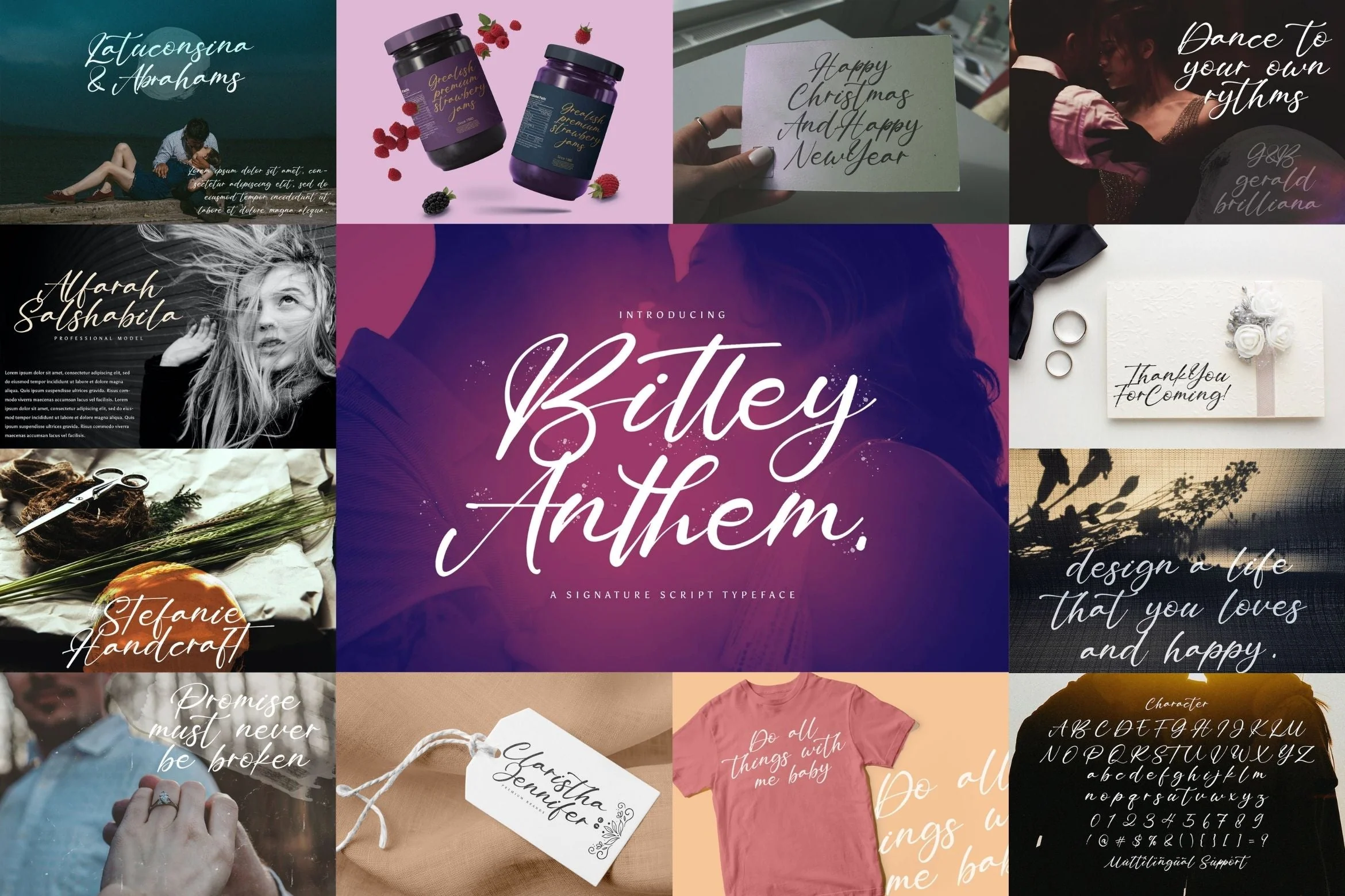 Handwritten Font Bundle Vol 8 - Image 3