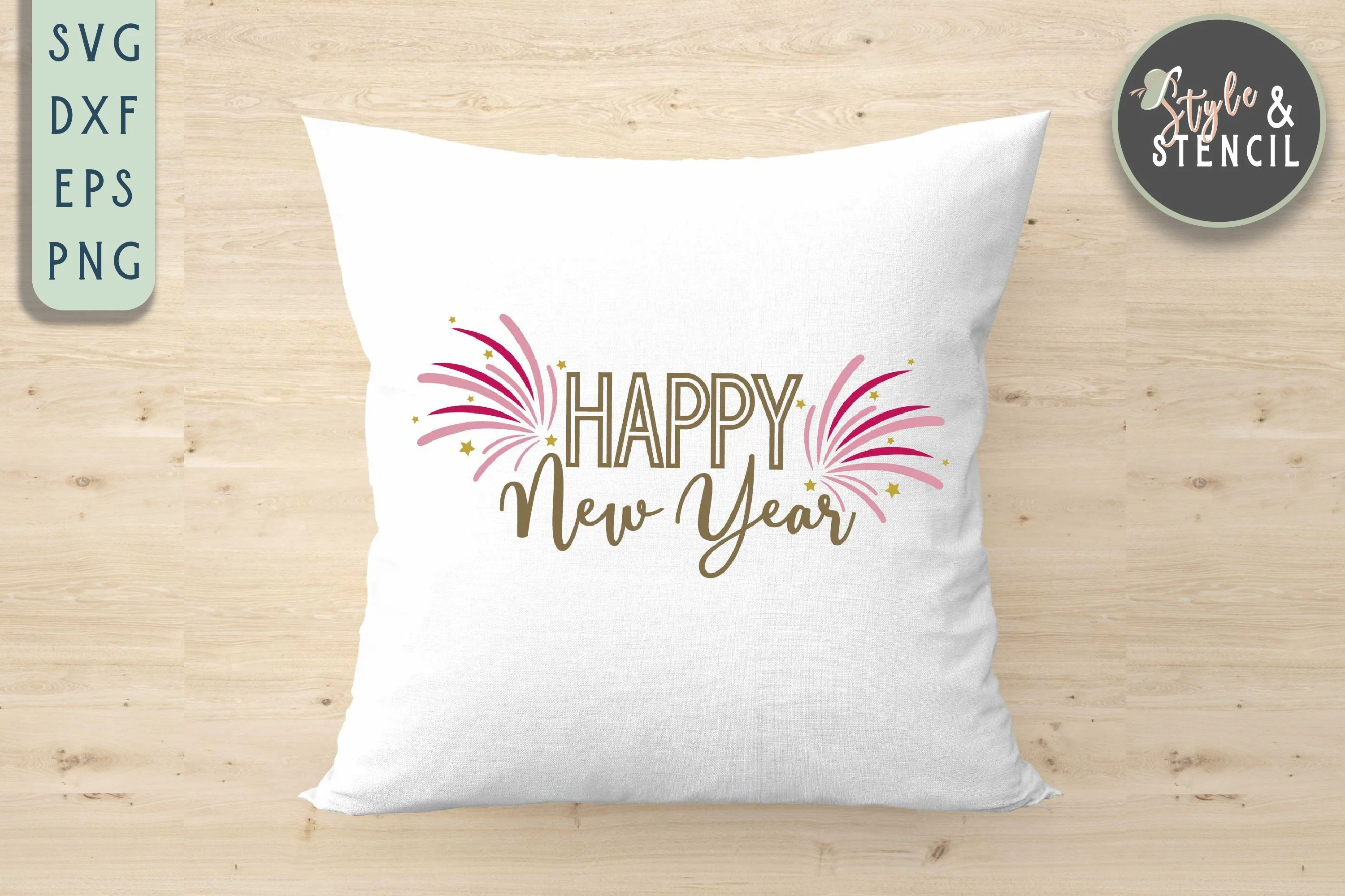 Happy New Year 2021 SVG - Image 4