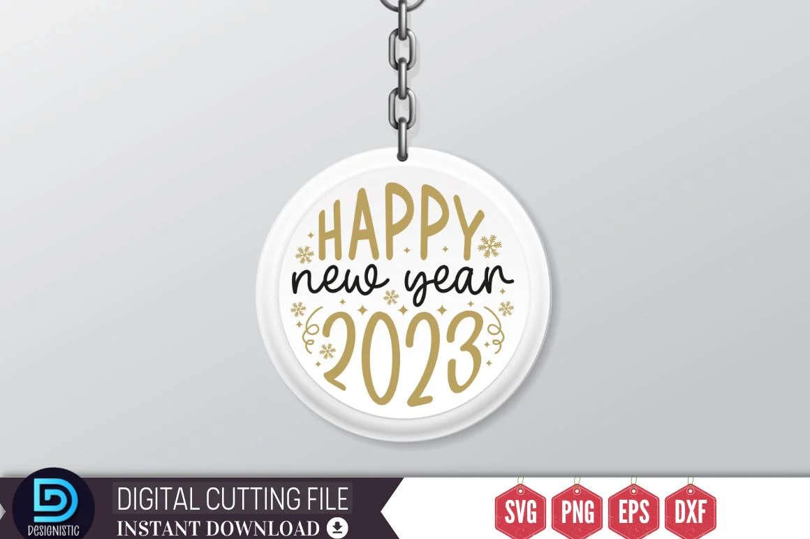 Happy new year 2023 SVG - Image 3