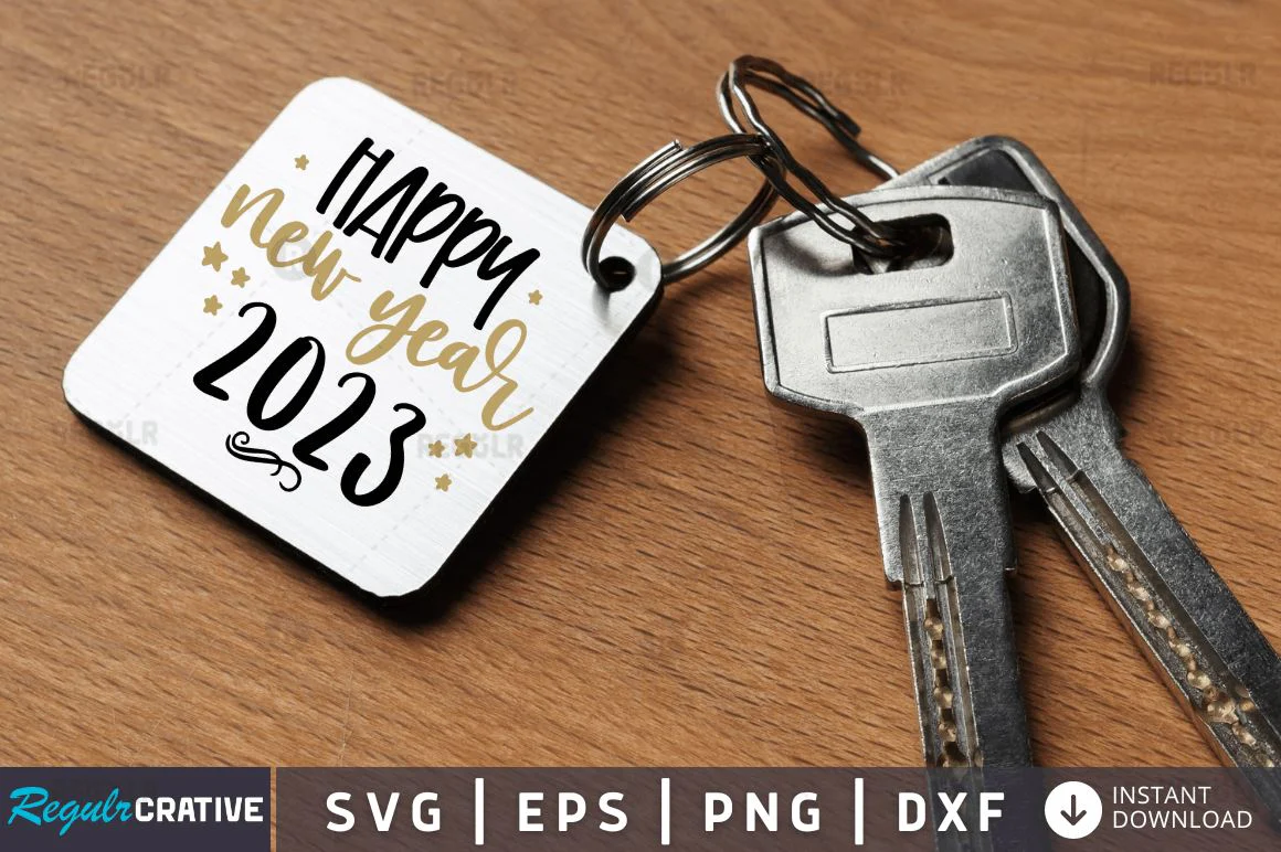 Happy new year 2023 SVG