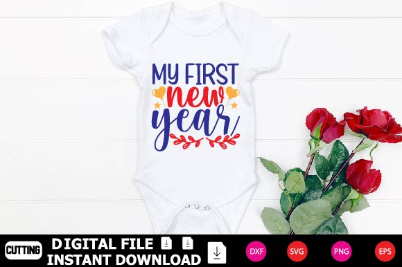 Happy New Year 2023 SVG Bundle - Image 6