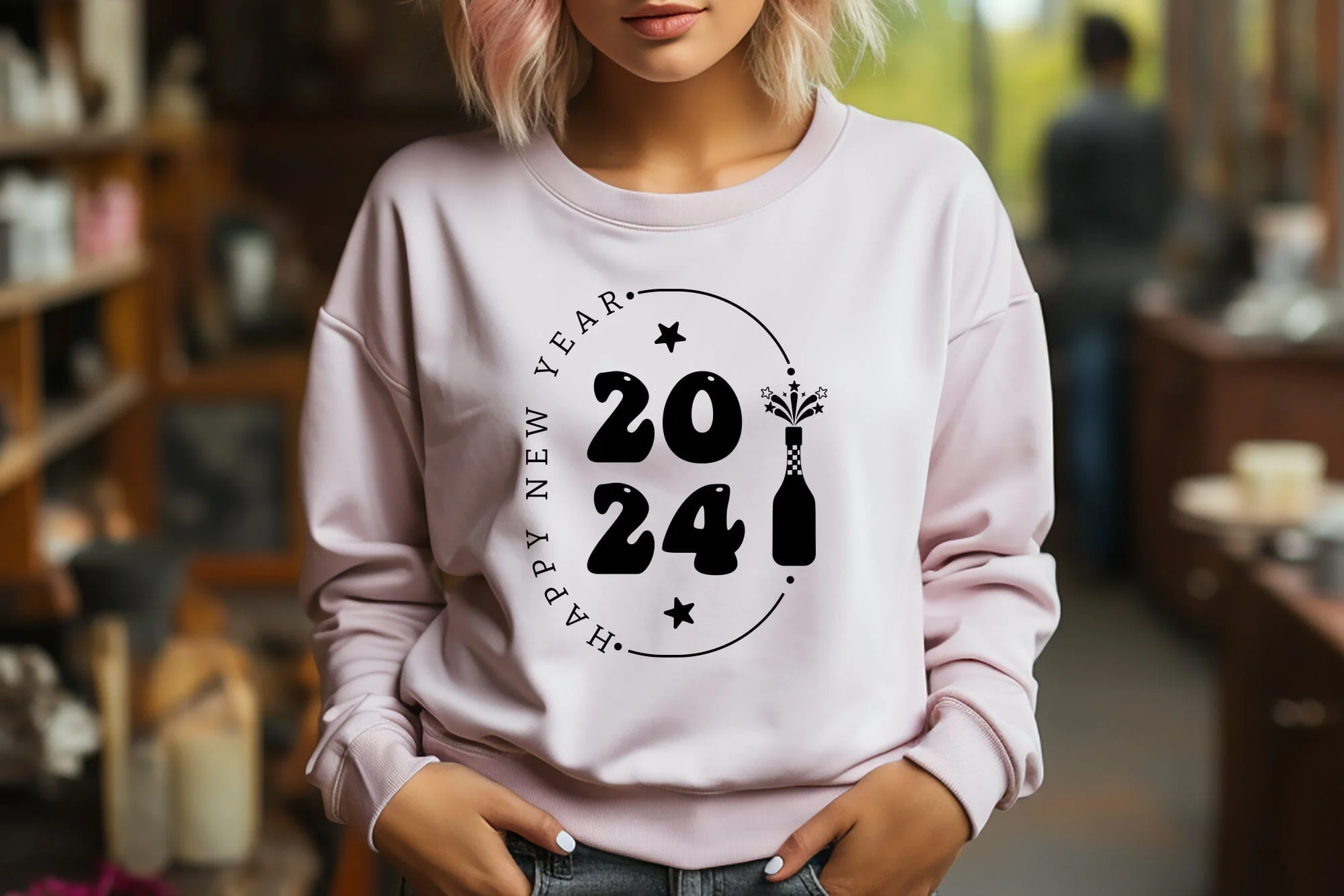 Happy New Year 2024 SVG - Image 3