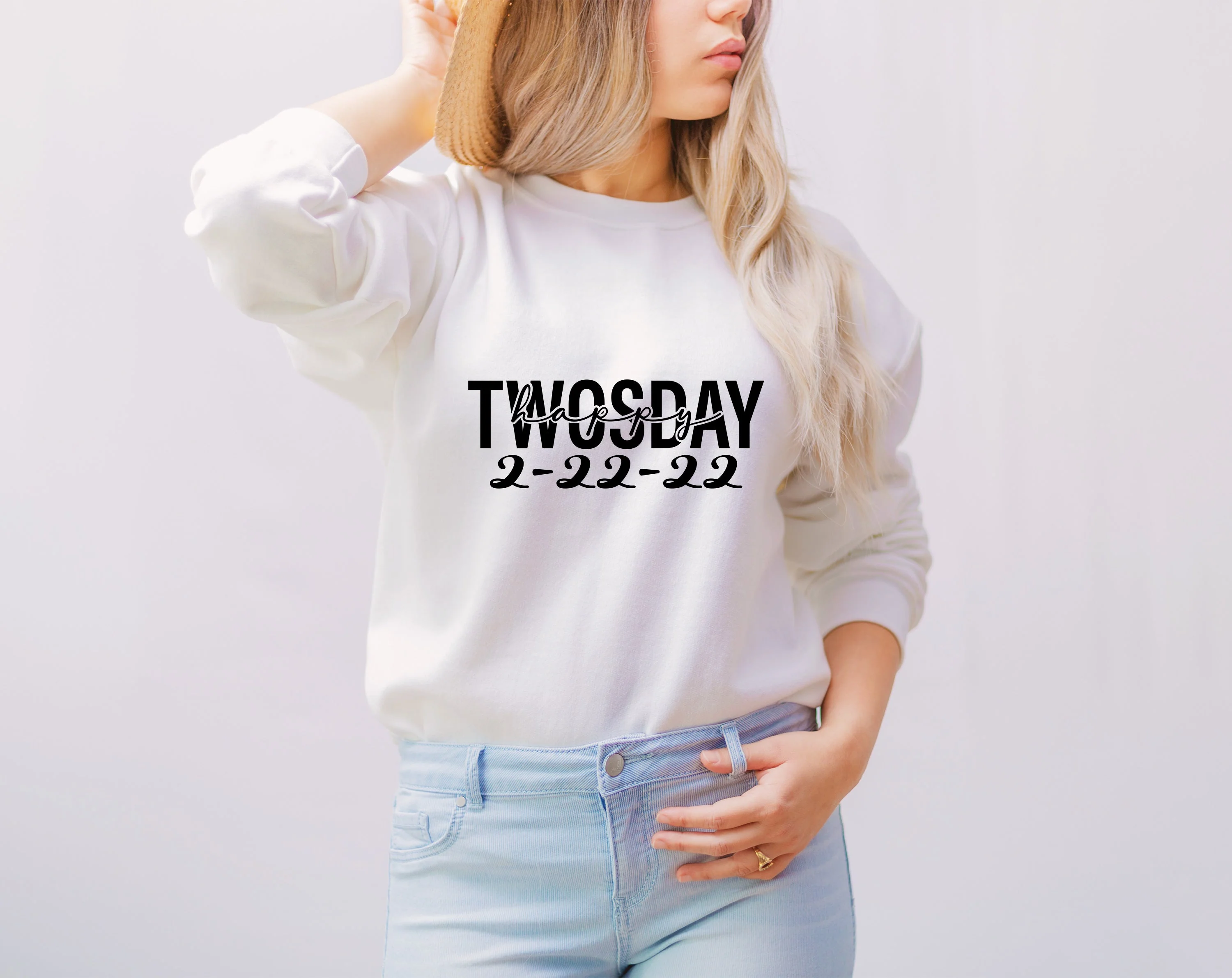 Happy Twosday SVG, 22 February 2022 SVG Cut File, Twosday SVG - Image 3