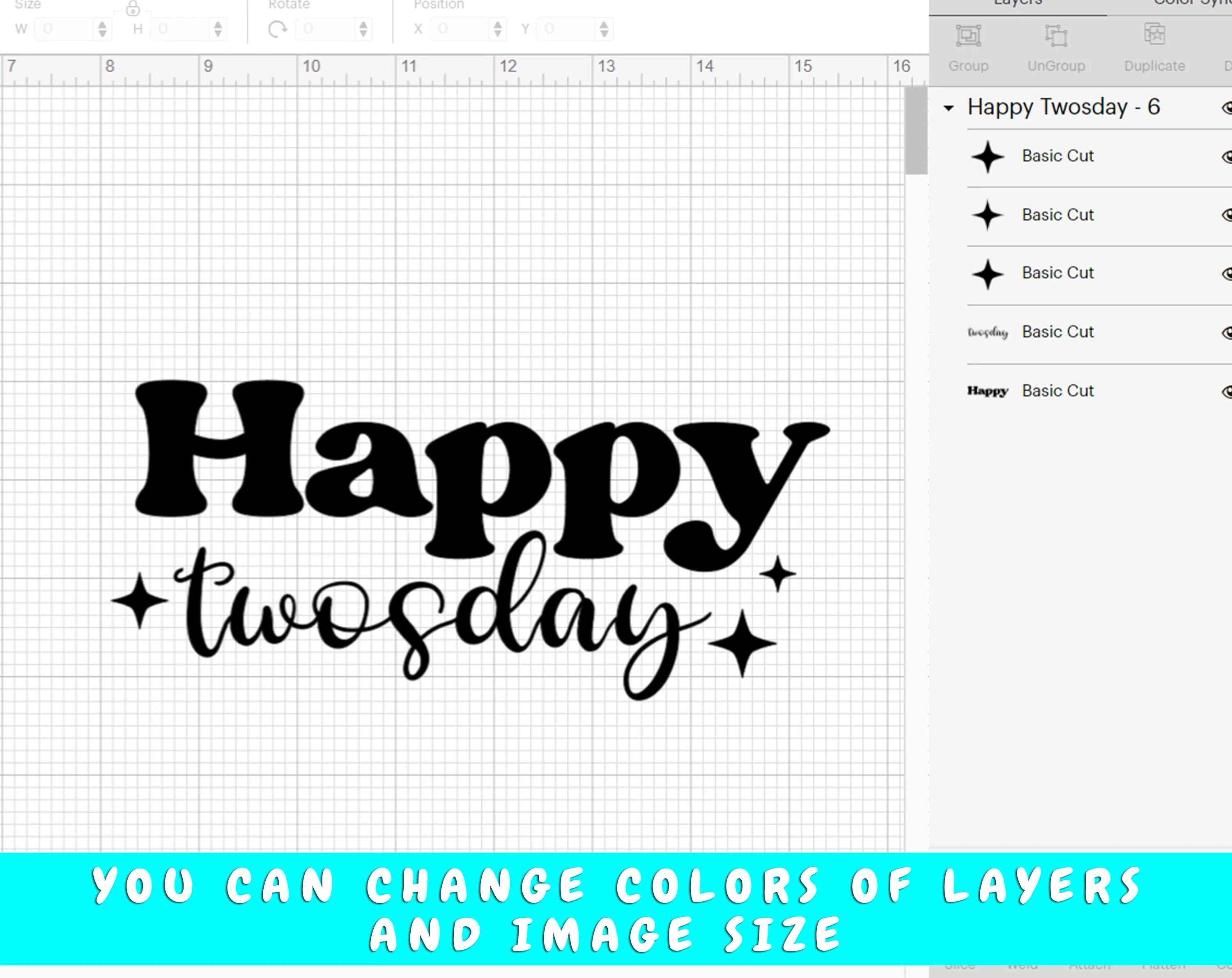 Happy Twosday SVG, 22 February 2022 SVG Cut File, Twosday SVG - Image 4