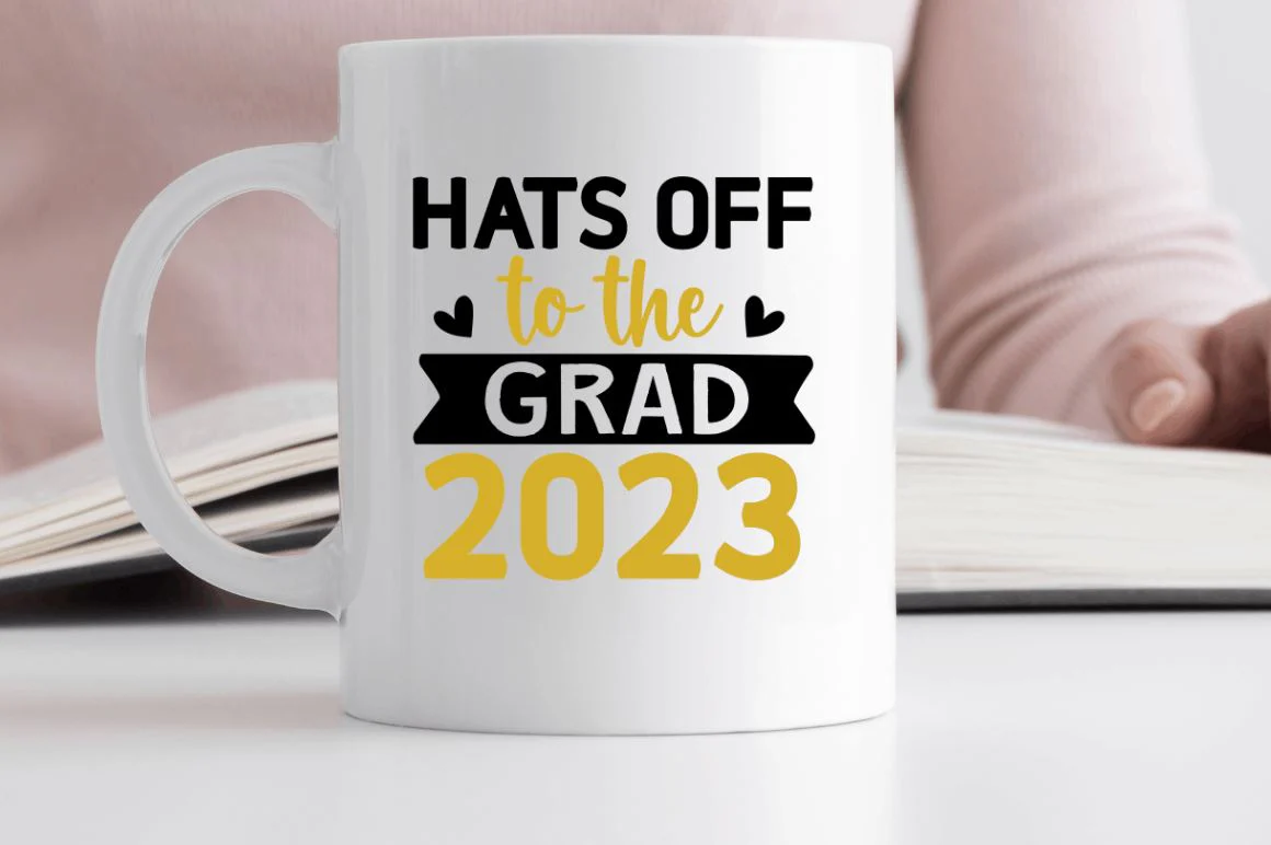Hats off to the grad 2023 SVG - Image 2