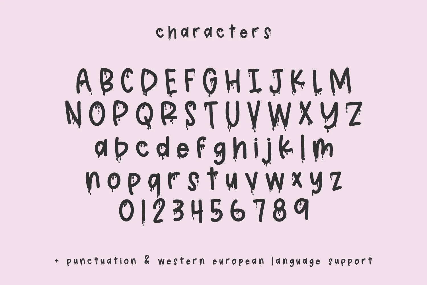 Haunt Mess Sans - A Drippy Blood Font - Image 10