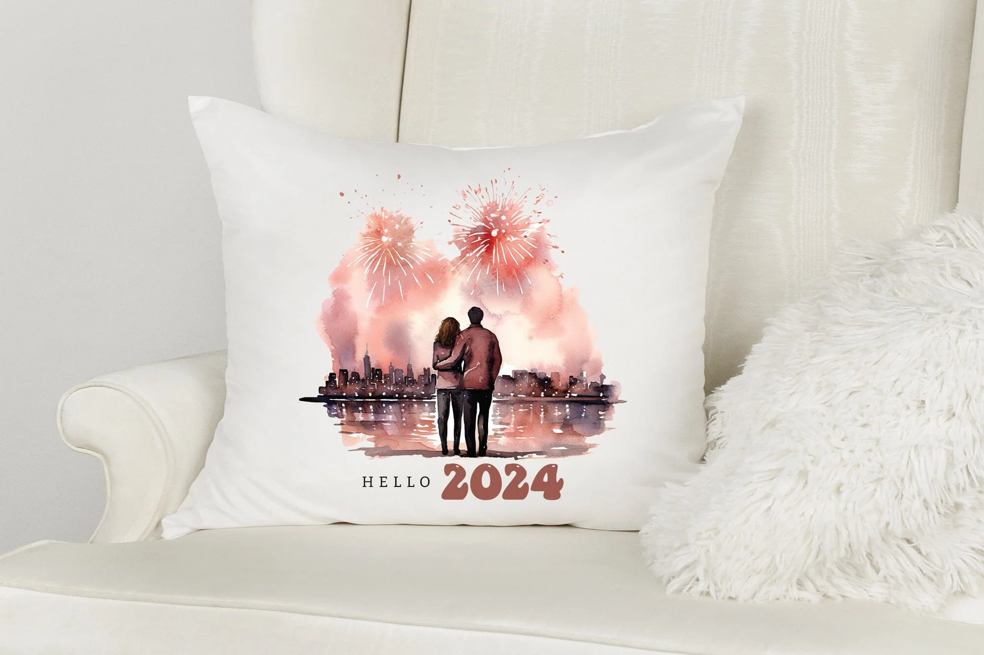 Hello 2024, New Year Sublimation Design - Image 2