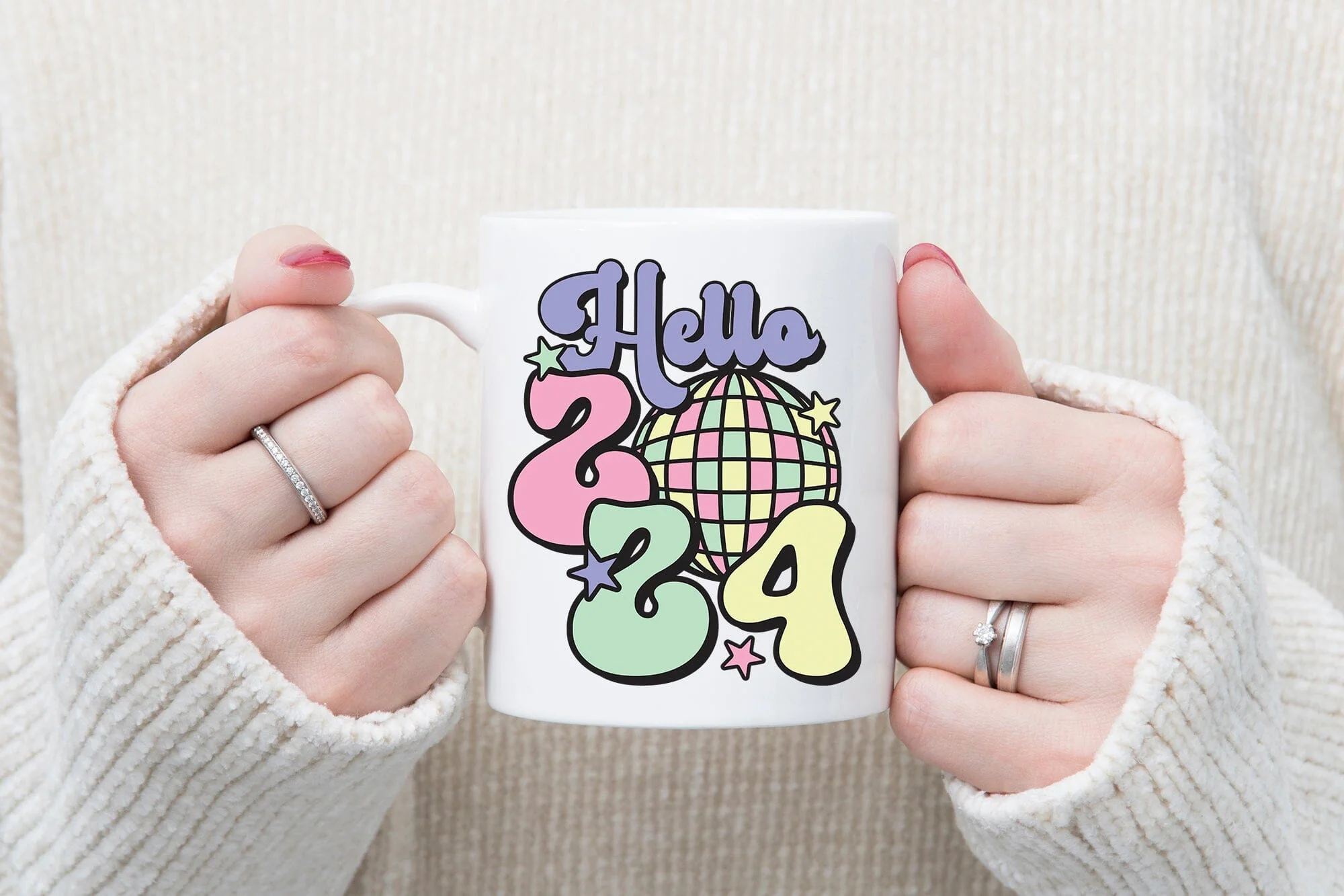 Hello 2024 - Retro New Year Sublimation - Image 5