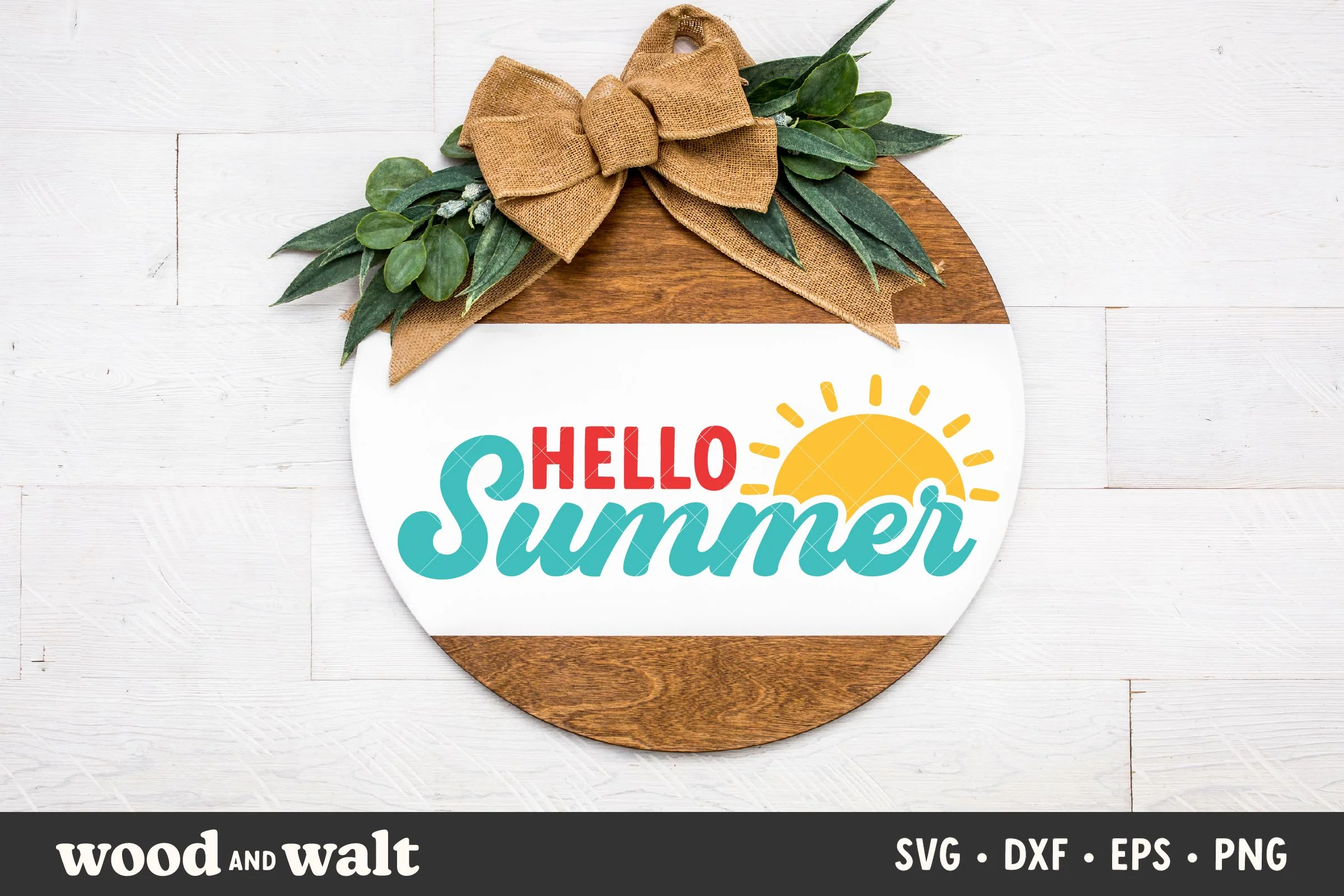 Hello Summer SVG | Summer Sign Design