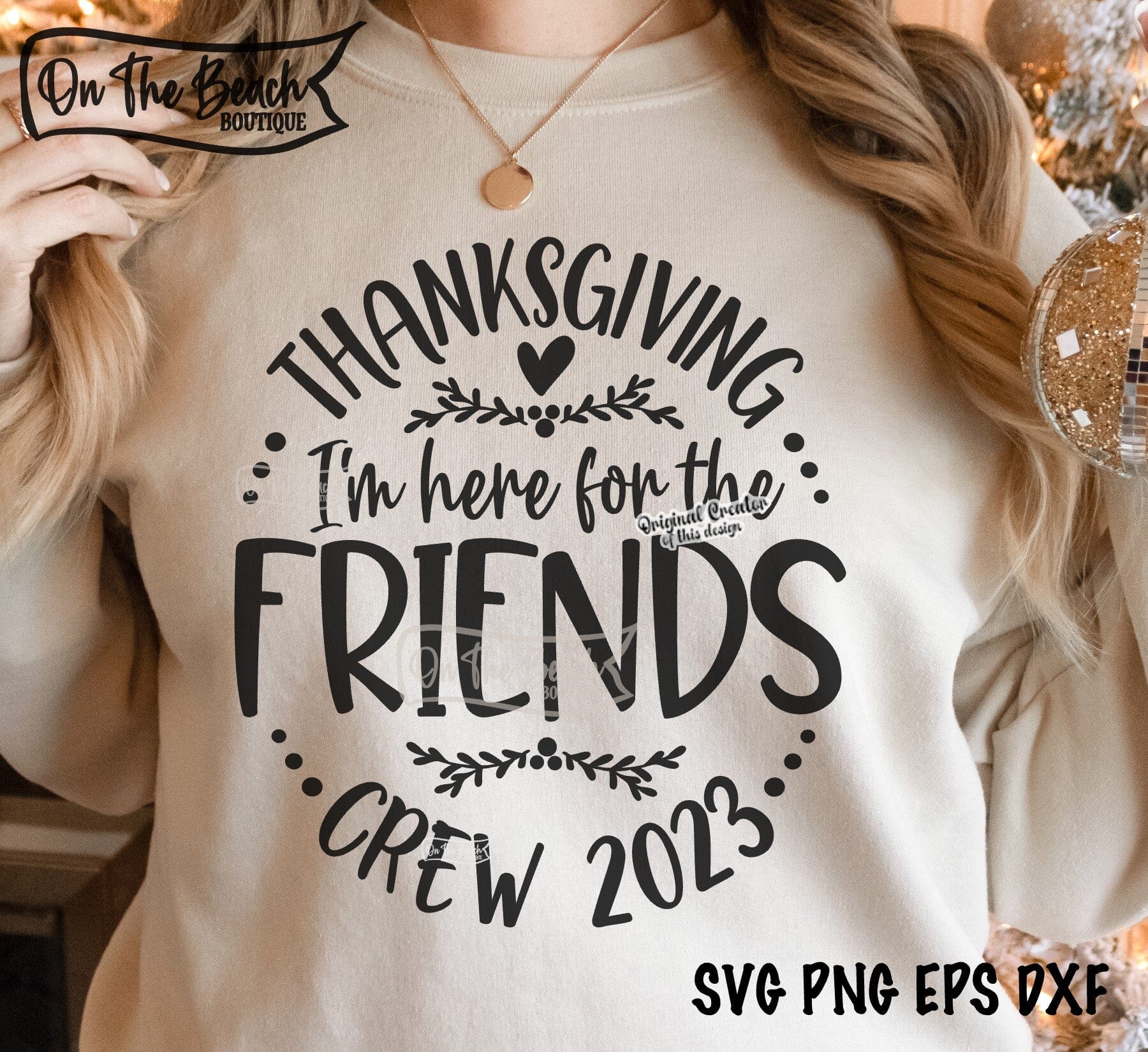 Here For The Family Thanksgiving Crew 2023 SVG PNG Bundle 20 Designs Matching Family Shirts Svg Bundle Family Holiday Svg Bundle Sarcastic - Image 5