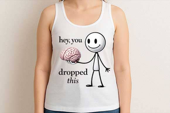 Hey You Dropped This PNG | Funny Sarcastic Meme Quote Design - Image 3