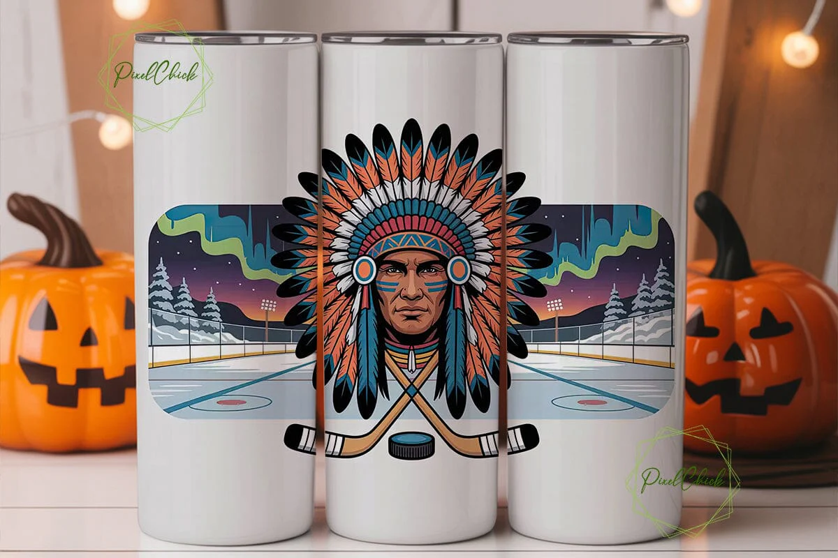 Hockey Chief 20oz Tumbler Wrap - Image 2