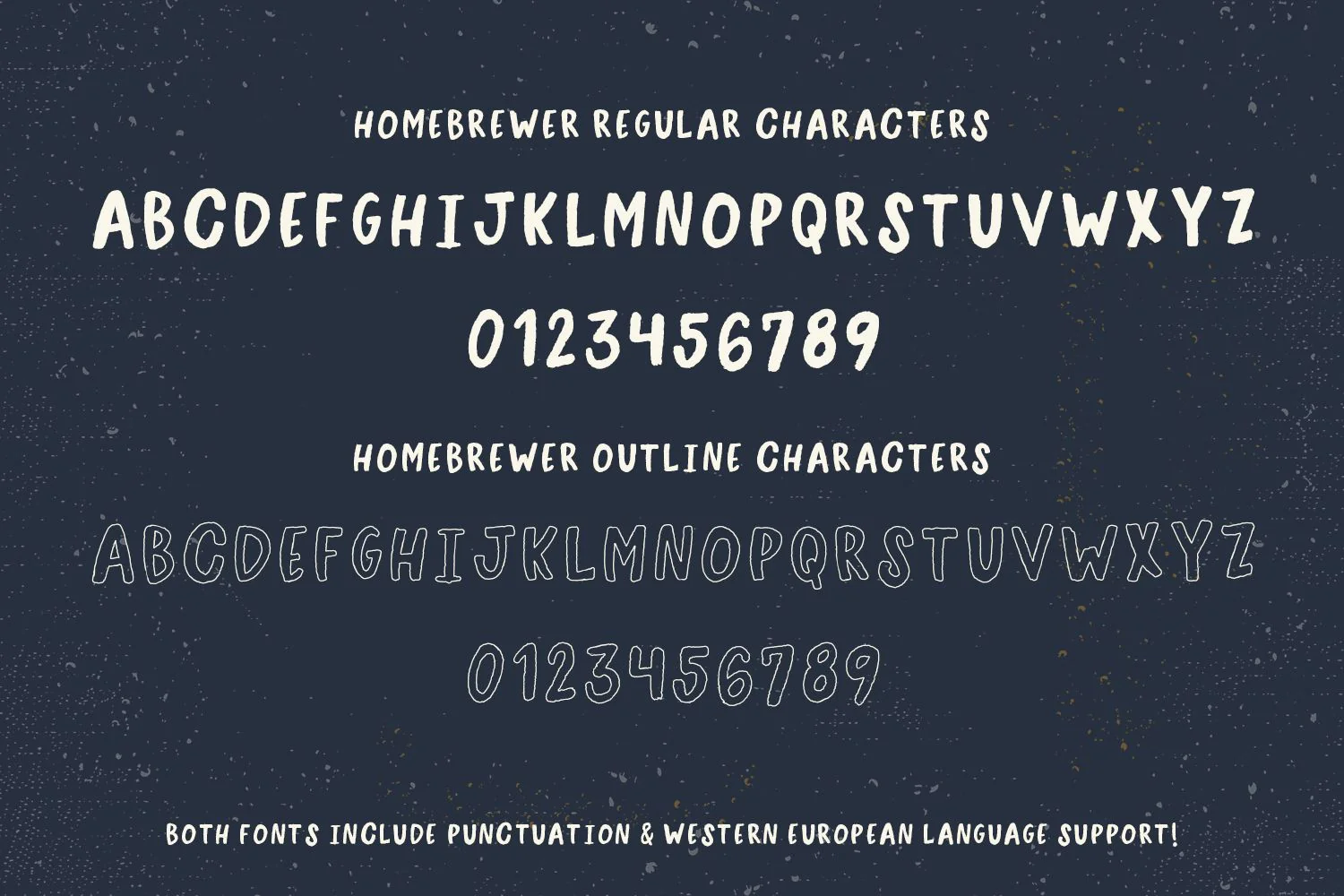 Homebrewer Sans and Outline Font Duo - Image 10