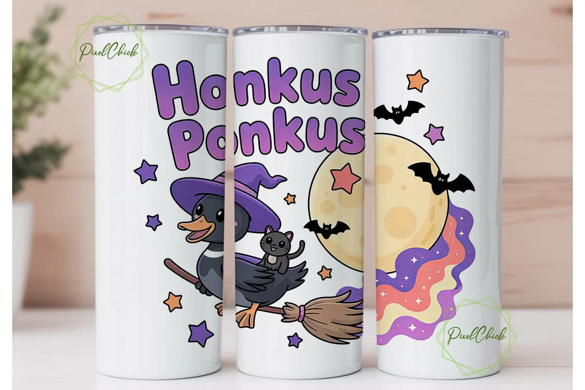 Honkus Ponkus 20oz Tumbler Wrap - Image 2