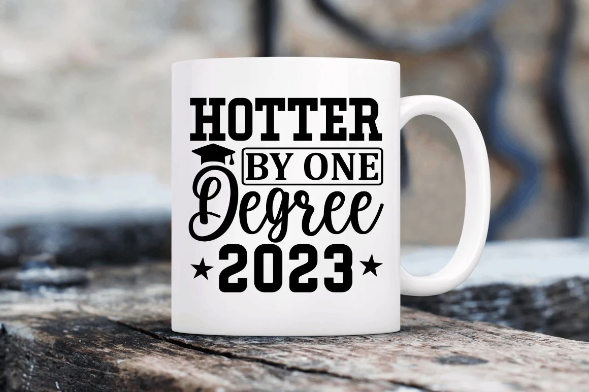 Hotter by one degree 2023 SVG - Image 2
