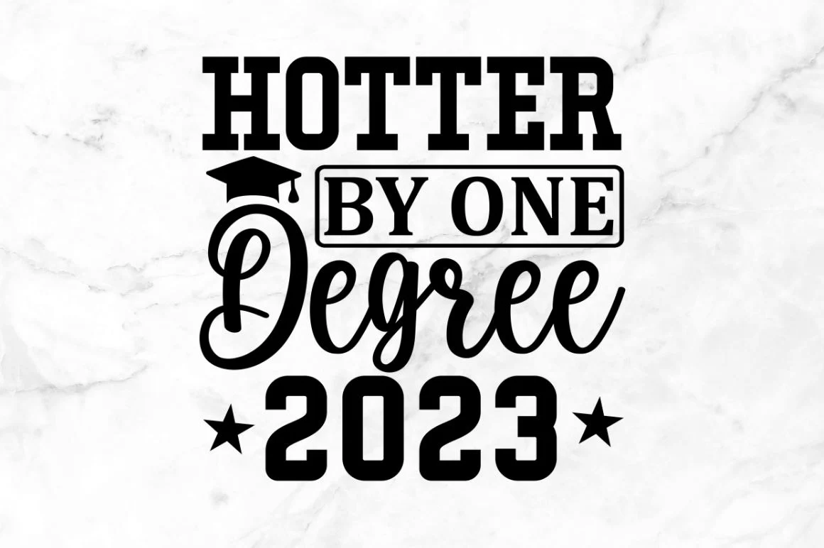 Hotter by one degree 2023 SVG - Image 3