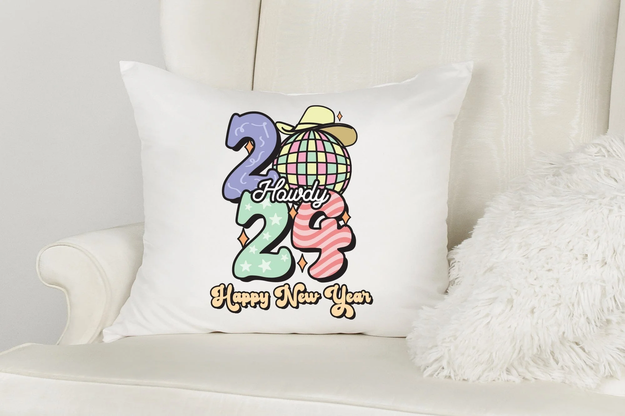 Howdy 2024 - Retro New Year Sublimation - Image 2