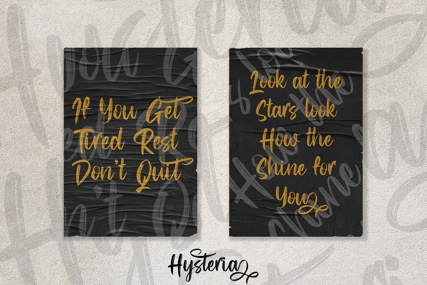 Hysteria - Stylish Script Font - Image 11