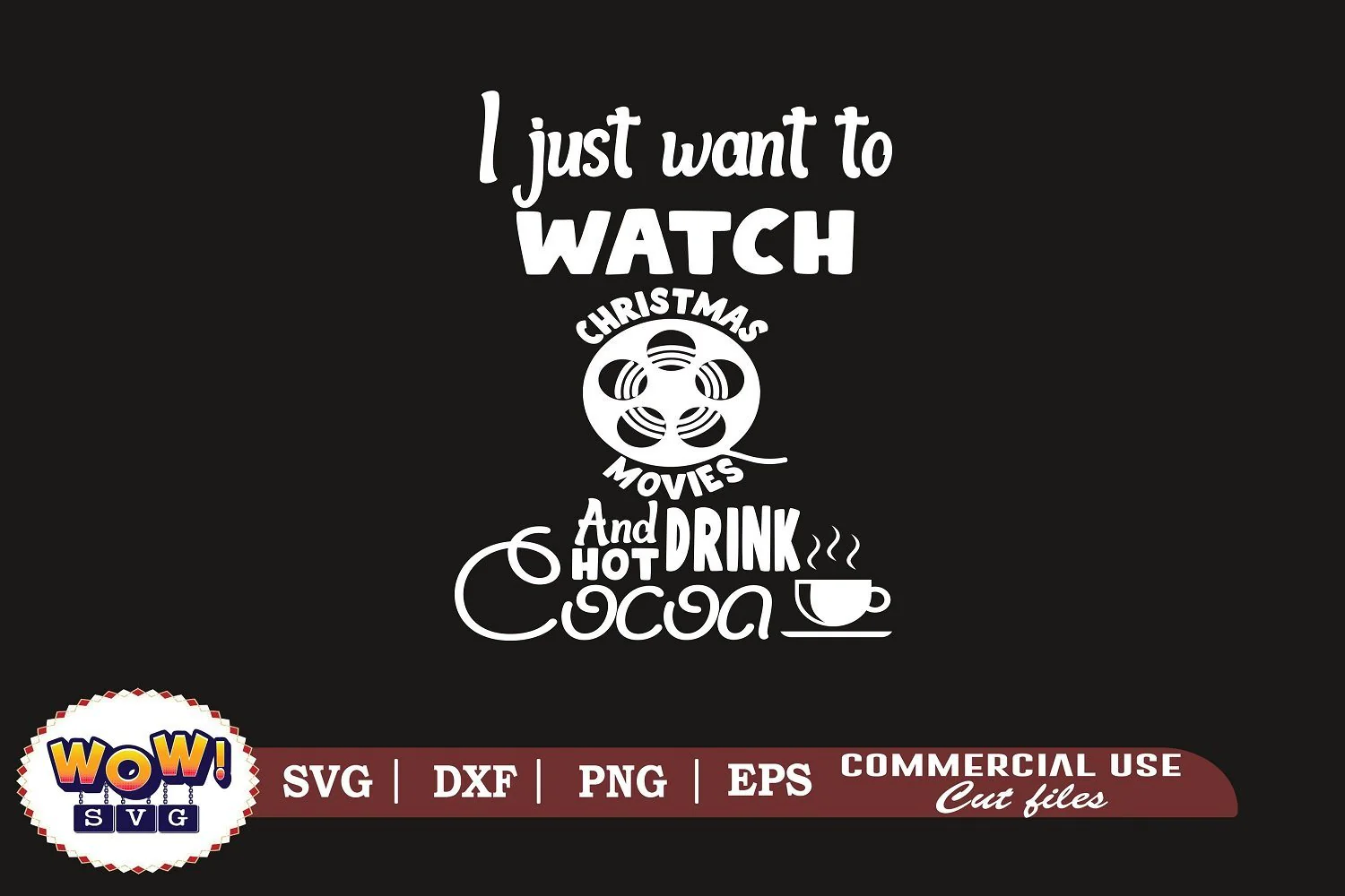 I just want to watch Christmas movies svg, Covid Christmas 2020 svg, Christmas, Dxf, Png - Image 2