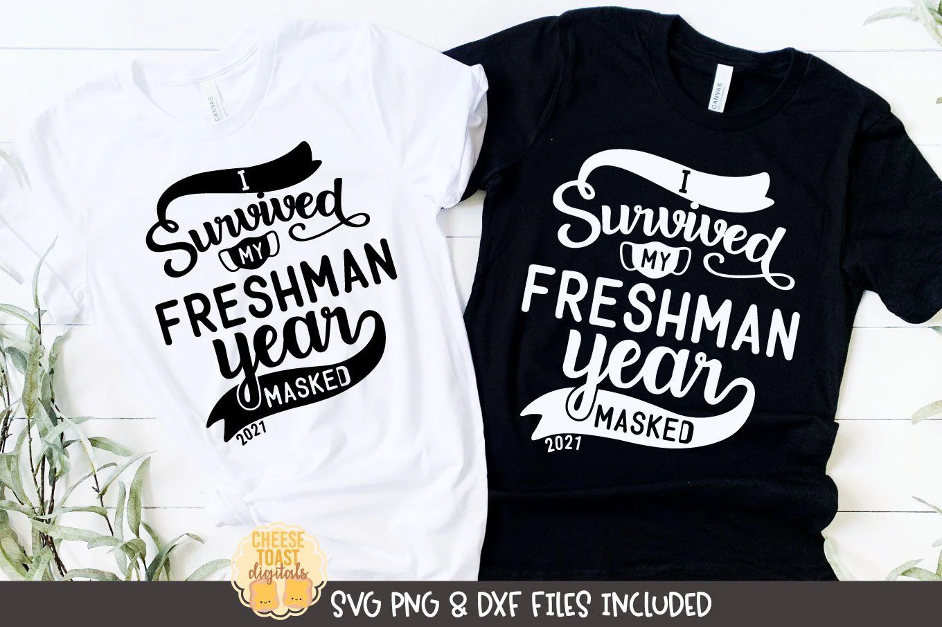 I Survived My Freshman Year Masked 2021 SVG | Last Day of School T-Shirt