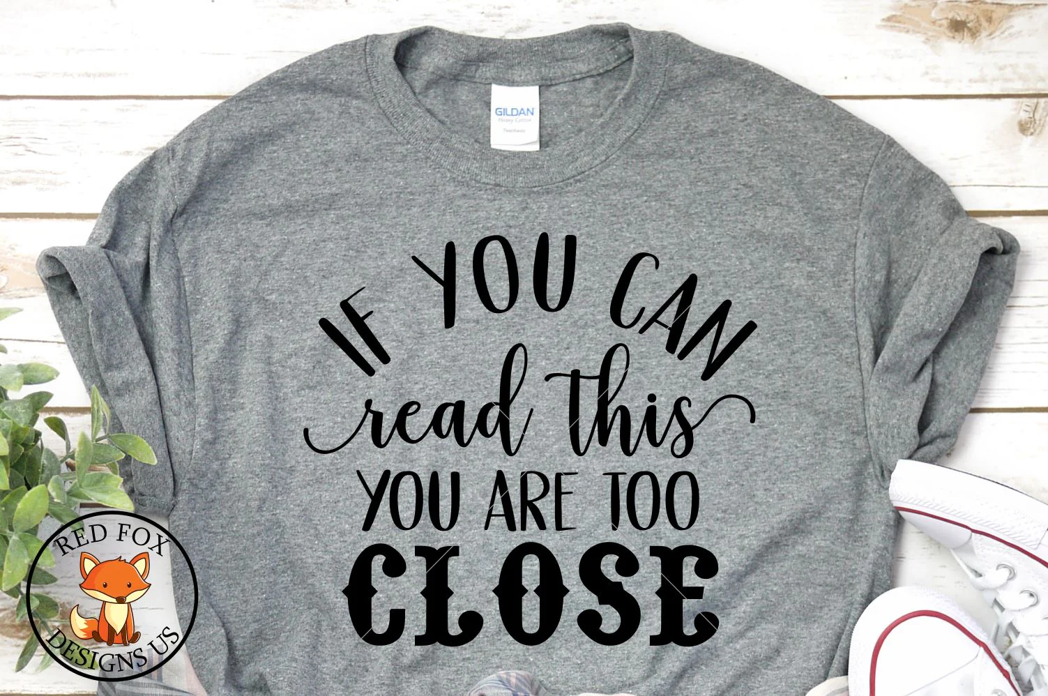If you can read this you are too close | Social Distance SVG