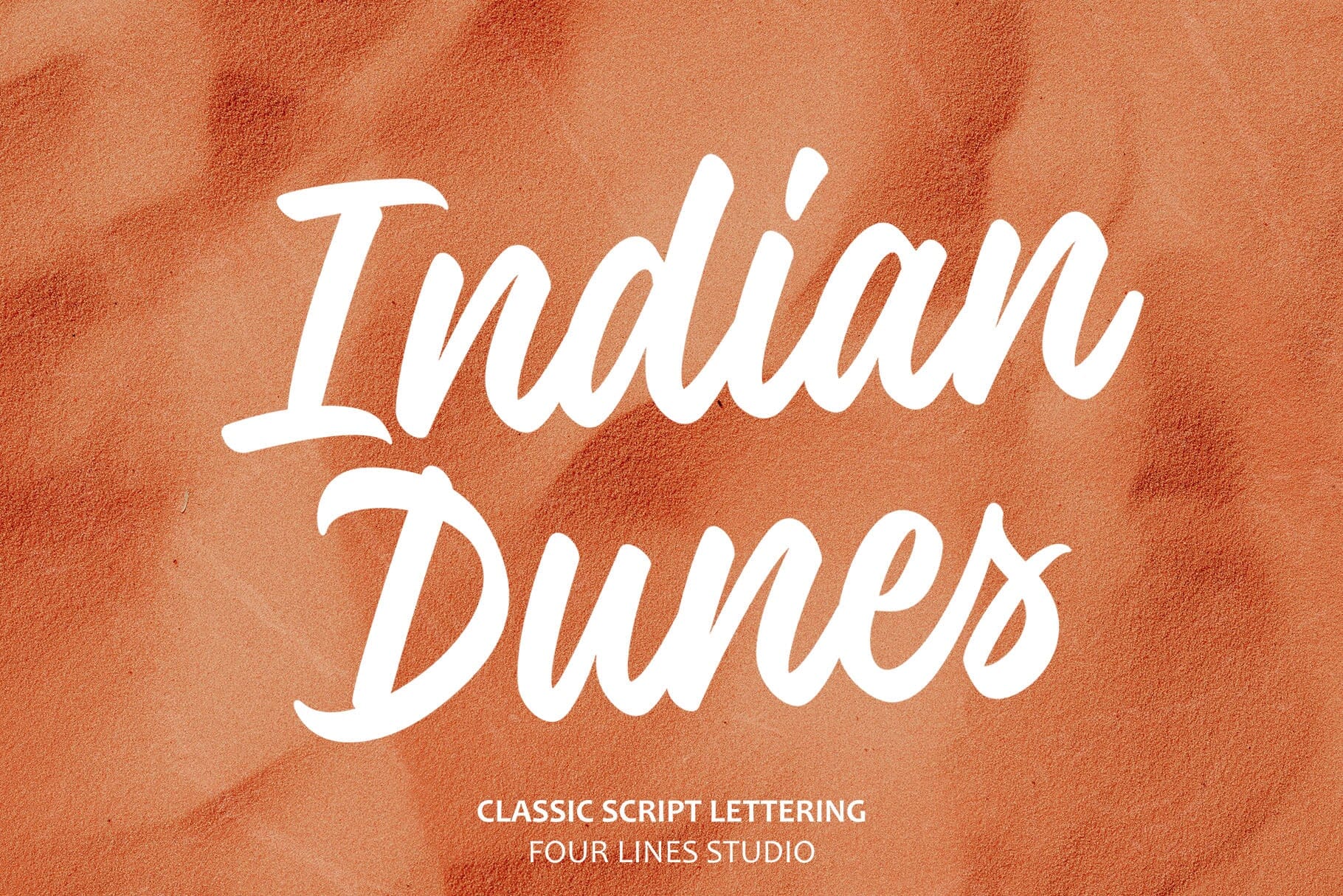 Indian Dunes – Modern Casual Script