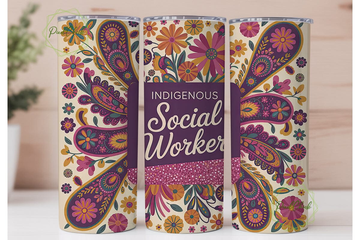 Indigenous Social Worker 20oz Tumbler