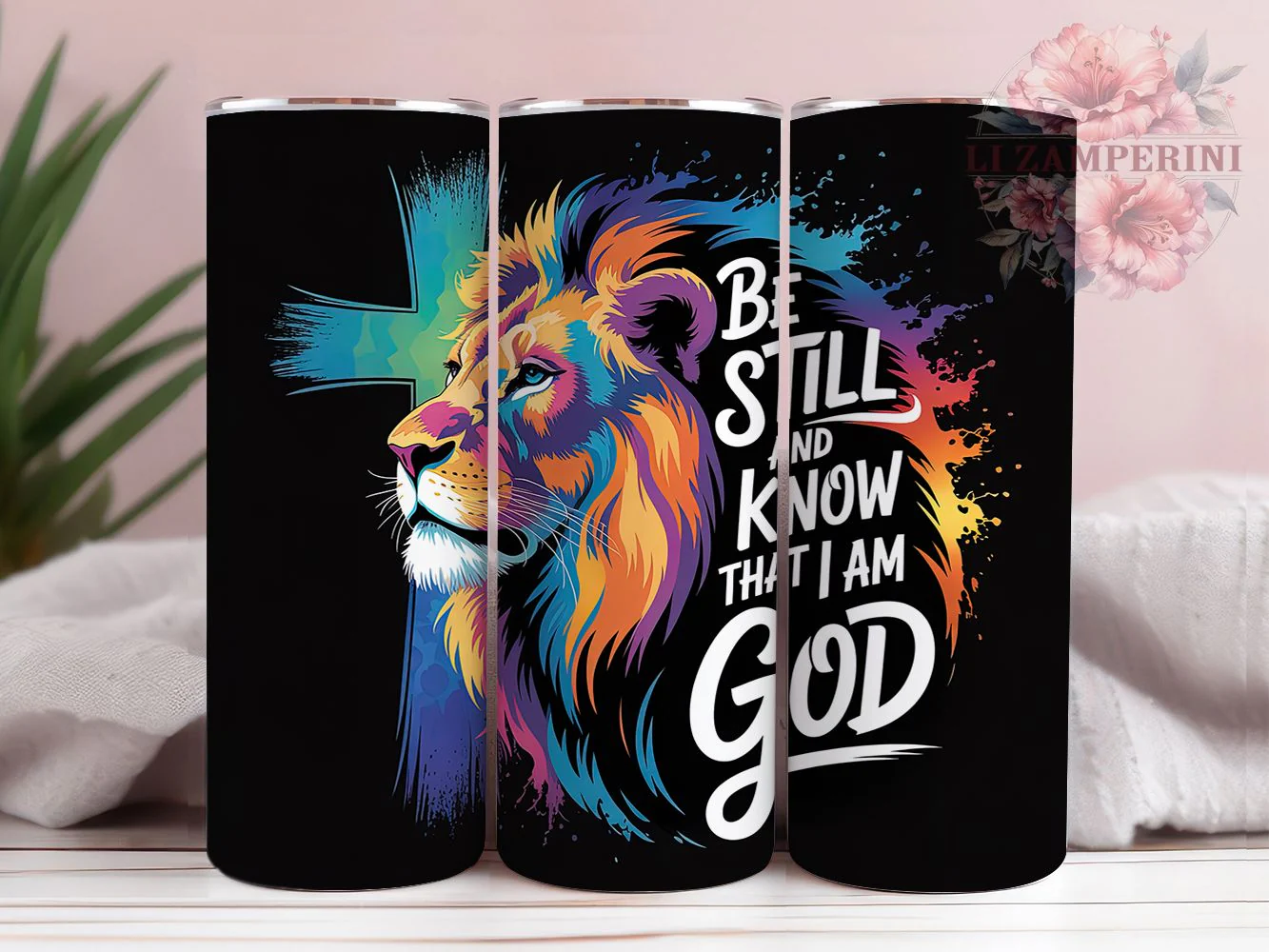 Inspirational Be Still and Know Tumbler, Be Still And Know Tumbler, Christian Bible Verse Wrap, Religious Quote Wrap, Spiritual GOD Wrap, Sublimation Design, Trendy Gift Idea