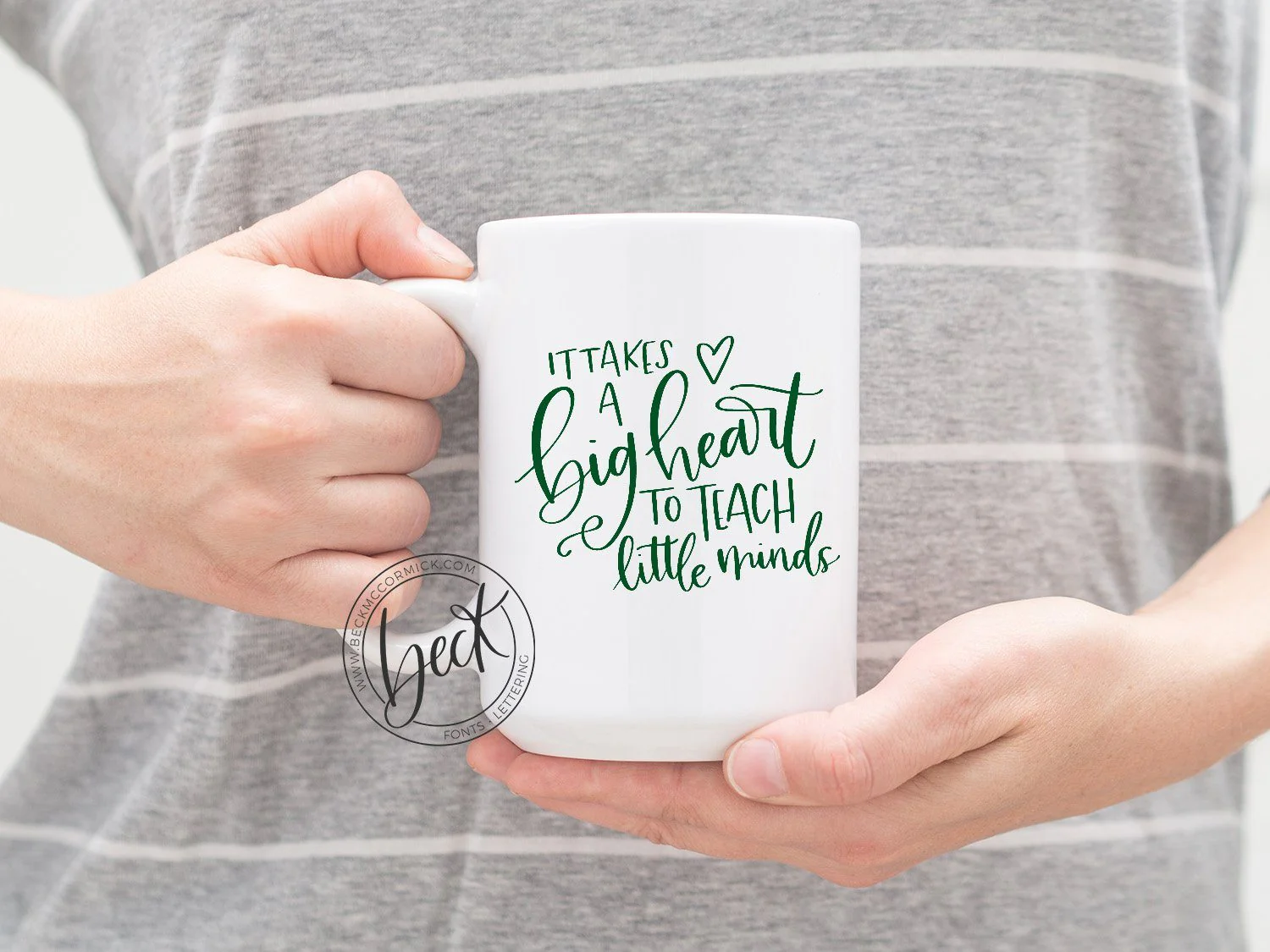 It Takes a Big Heart to Teach Little Minds SVG - Image 2