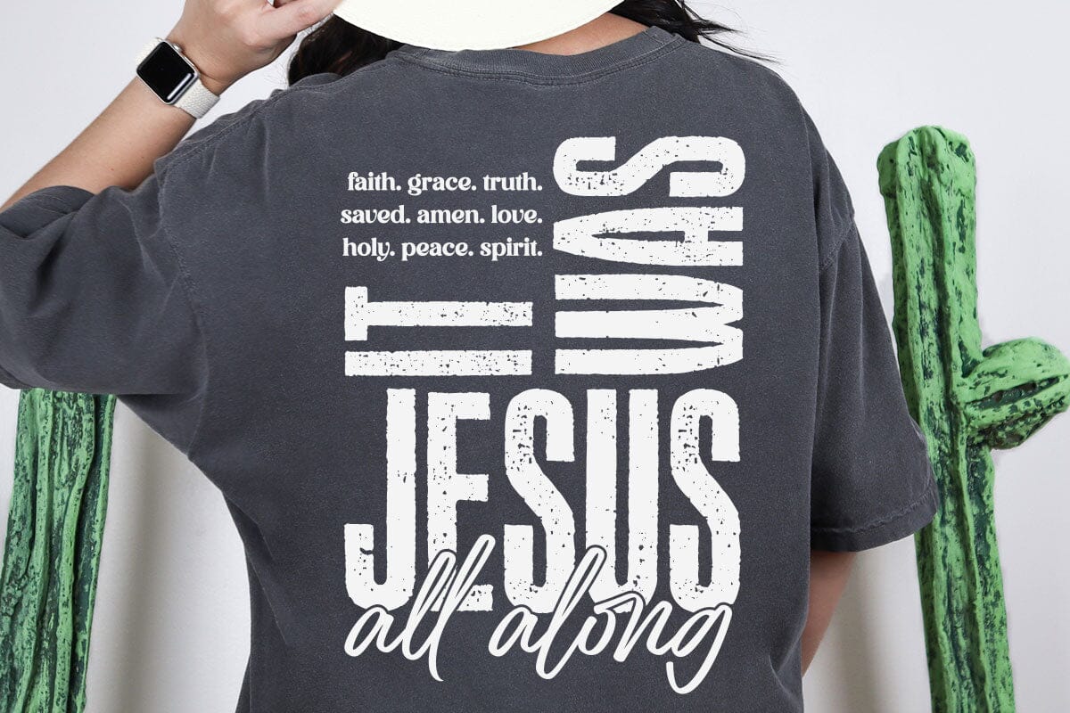 It Was Jesus All Along Svg, Bible Spirit Christian Svg, Jesus Svg, God Svg, Bible Verse Svg, Faith Religious Svg - Image 2