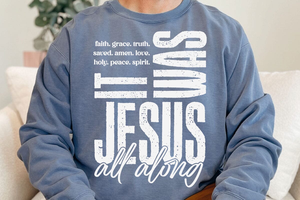 It Was Jesus All Along Svg, Bible Spirit Christian Svg, Jesus Svg, God Svg, Bible Verse Svg, Faith Religious Svg - Image 3