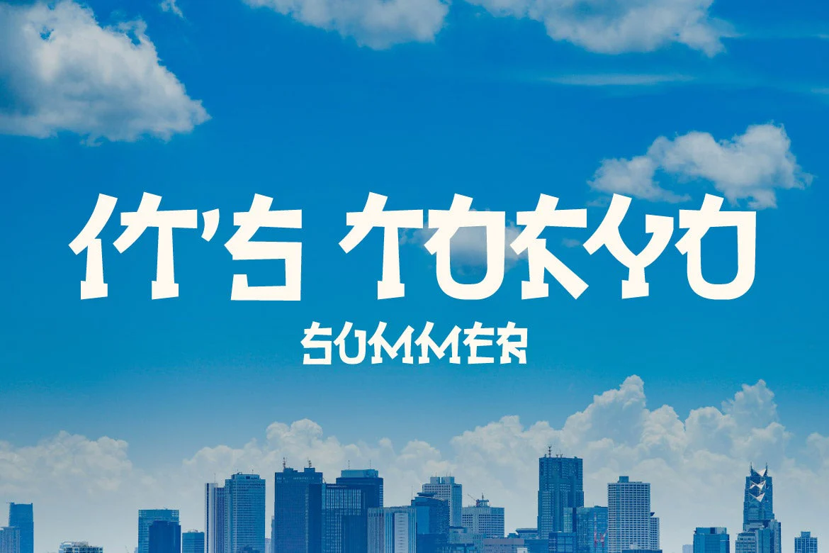 JAKOSTA - Japanese style font - Image 7