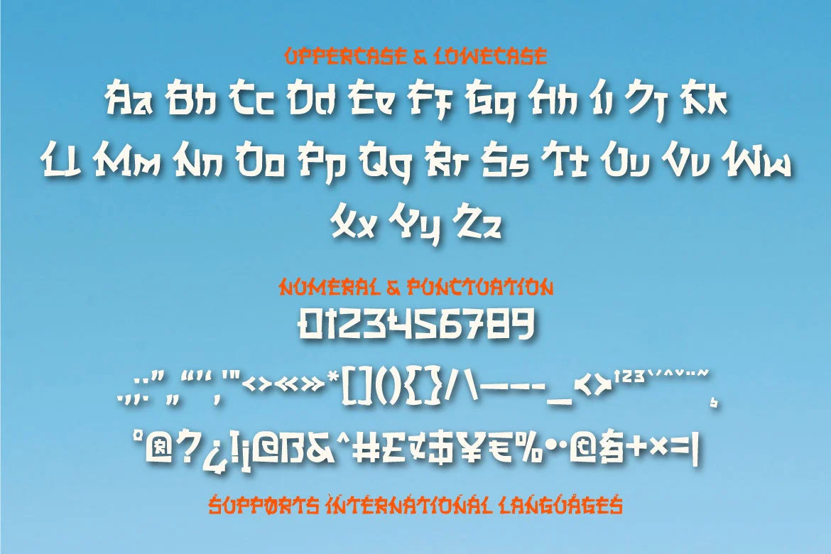 JAKOSTA - Japanese style font - Image 9