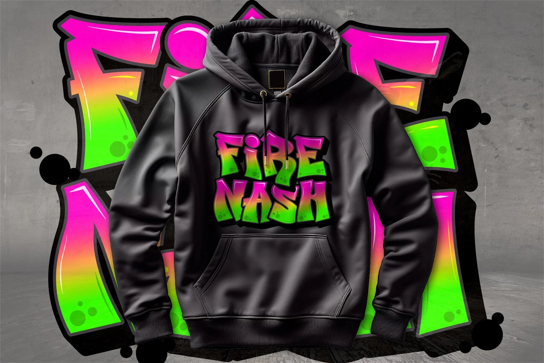 Judge Color Font-Pink Green - Image 2