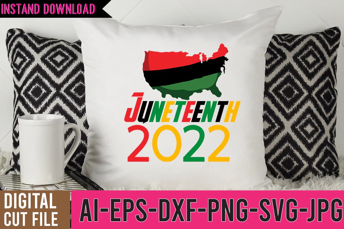 Juneteenth 2022 SVG Design