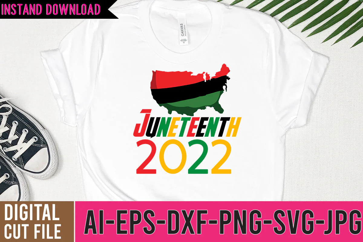 Juneteenth 2022 SVG Design - Image 3