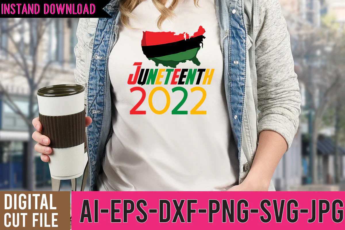 Juneteenth 2022 SVG Design - Image 4
