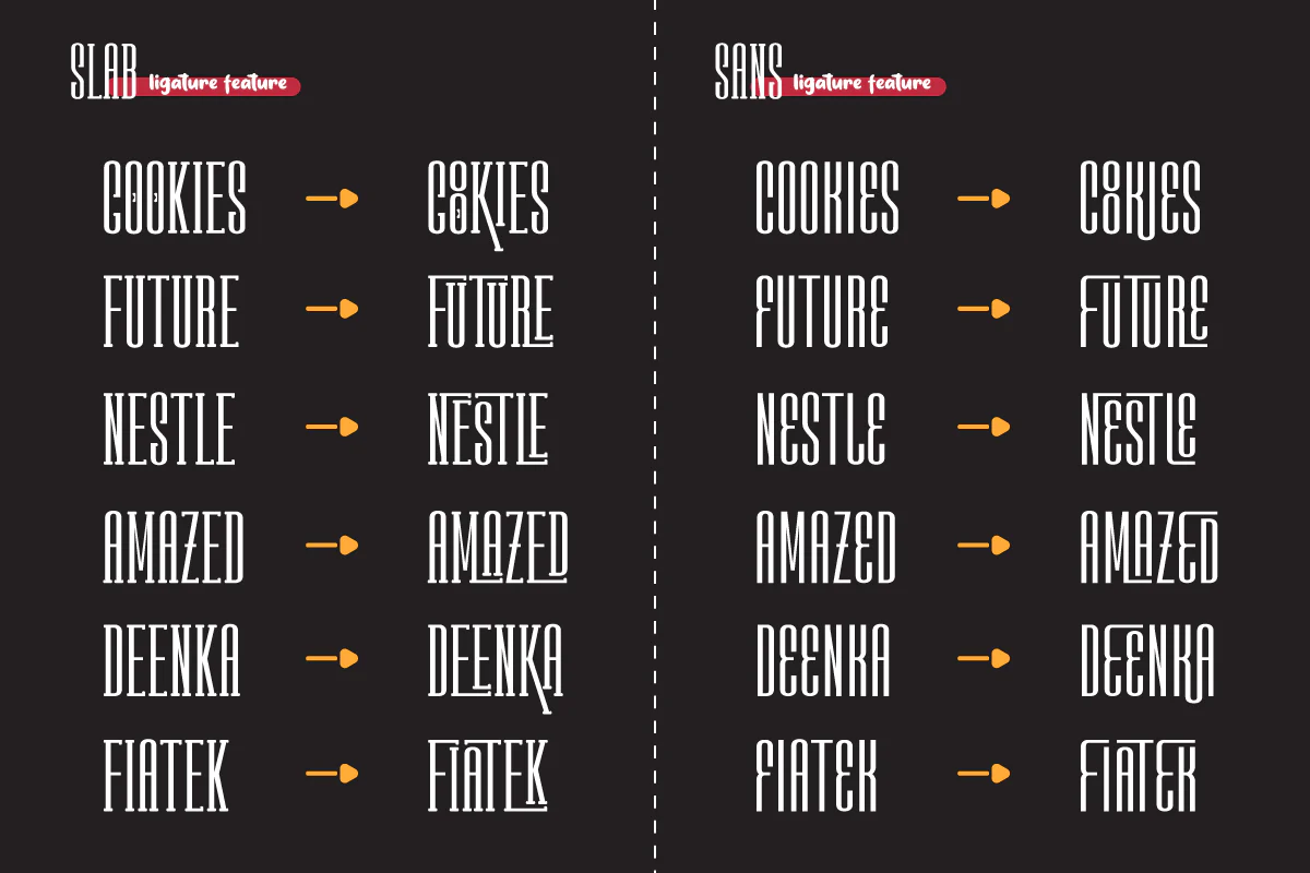 KABOORE | Retro Condensed Font - Image 3