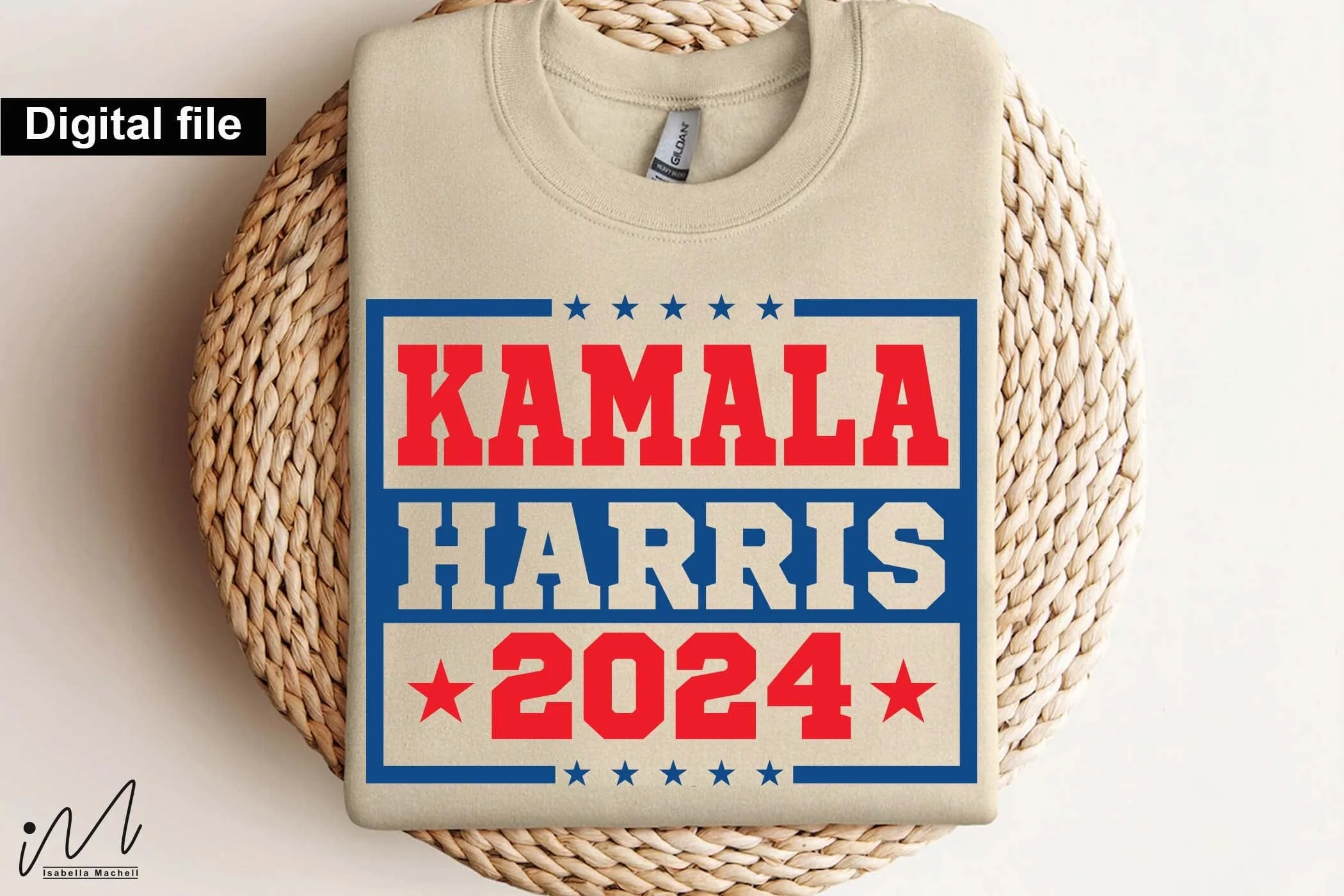 Kamala Harris 2024 svg, I'm voting Kamala,Kamala Harris 2024,Democratic t shirt,Kamala Harris svg,Gift for Her,Kamala Harris t shirt,Madam President - Image 3