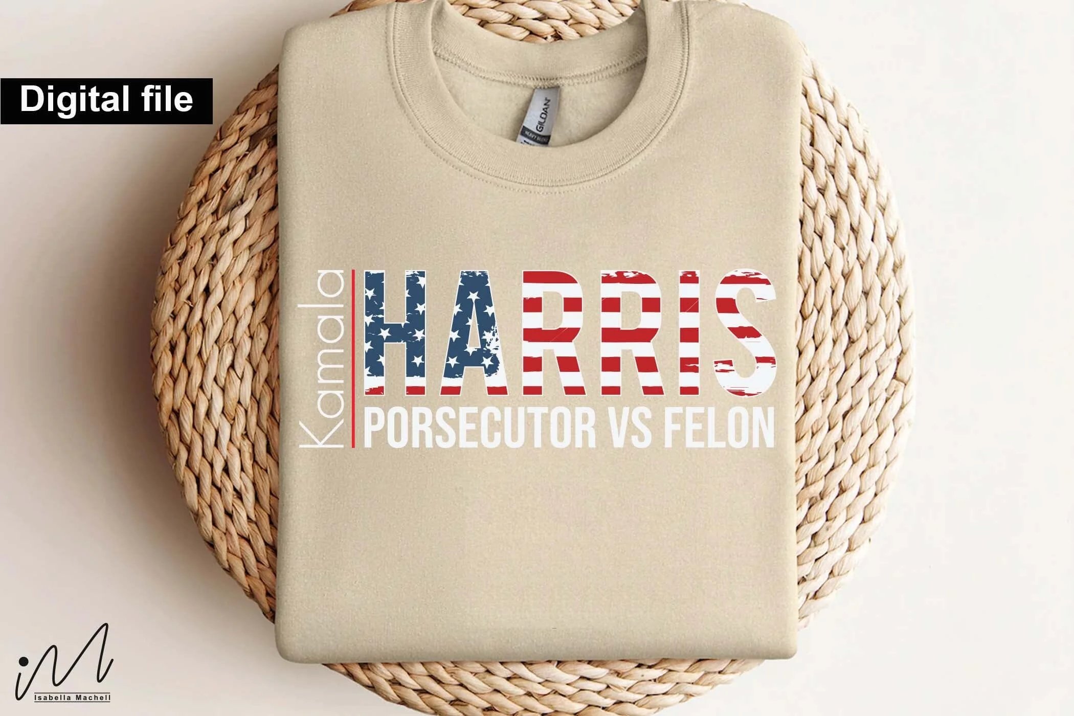 Kamala Harris svg, prosecutor vs felon svg, I'm voting Kamala,Kamala Harris 2024,Democratic t shirt,Kamala Harris svg,Gift for Her,Kamala Harris t shirt,Madam President - Image 2