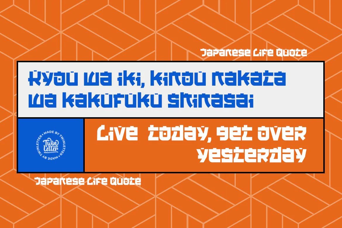 KAWARA - Japanese style font - Image 4