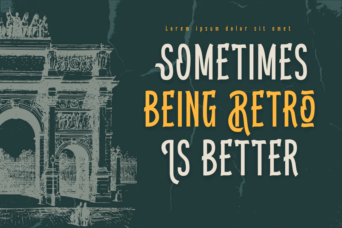 Kebroon | Retro Condensed Font - Image 9