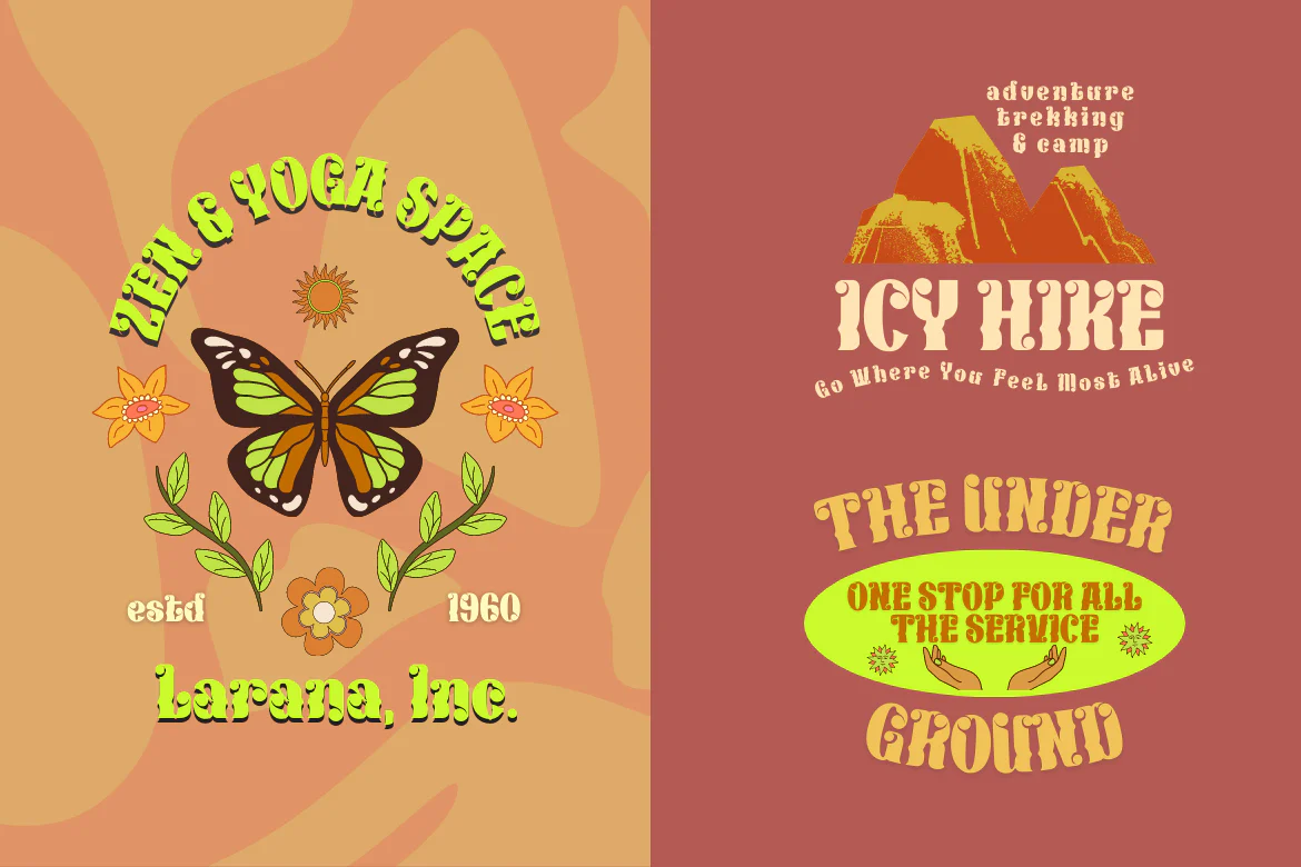 KEXINU | Groovy Retro Font - Image 2