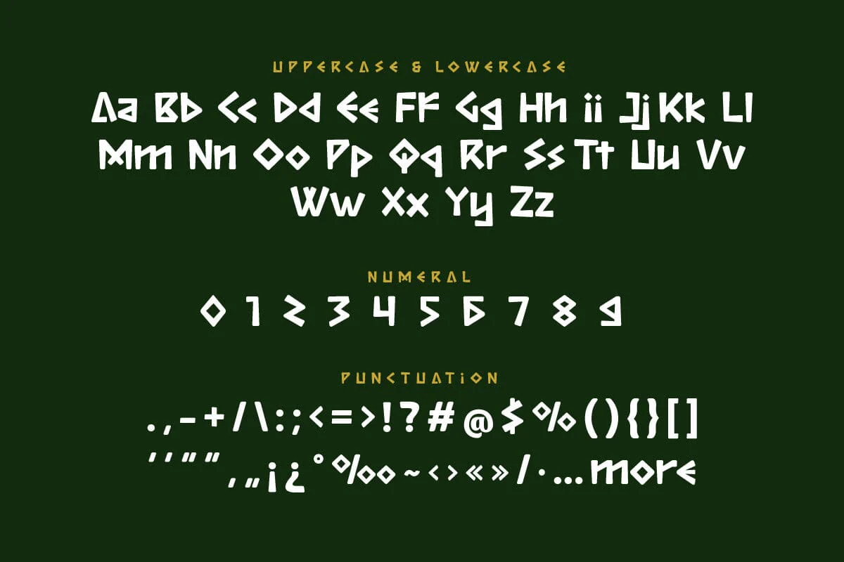 Khasmox - Game Display Font - Image 3
