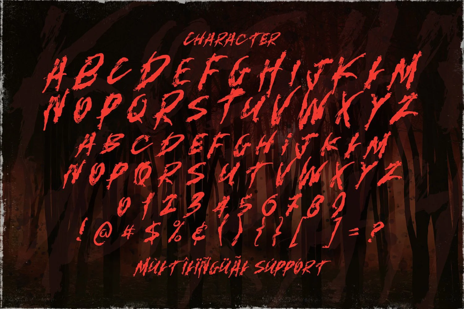 Kosan Murah! - Horror Font - Image 8
