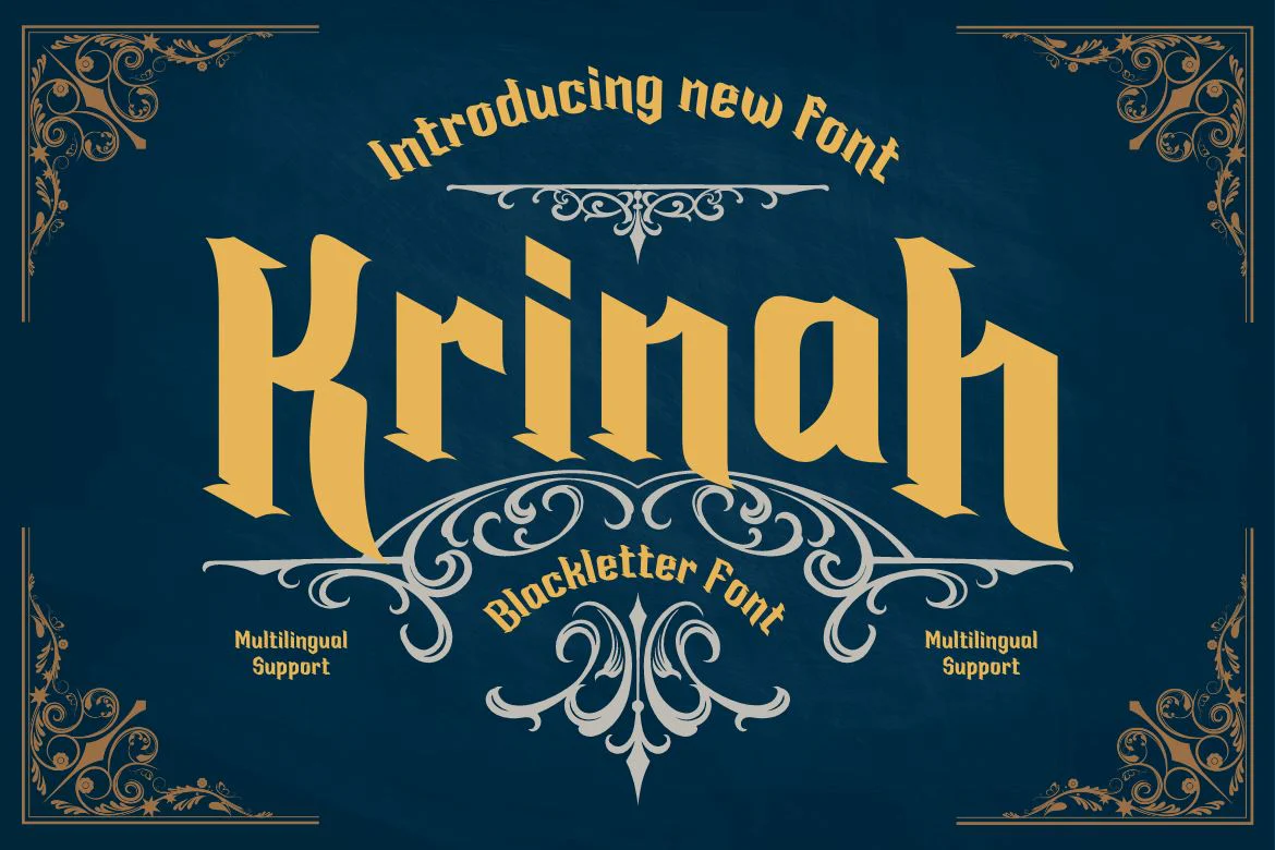 Krinah Blackletter font